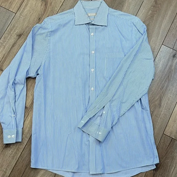 Michael Kors pinstripe dress shirt - Picture 2 of 5